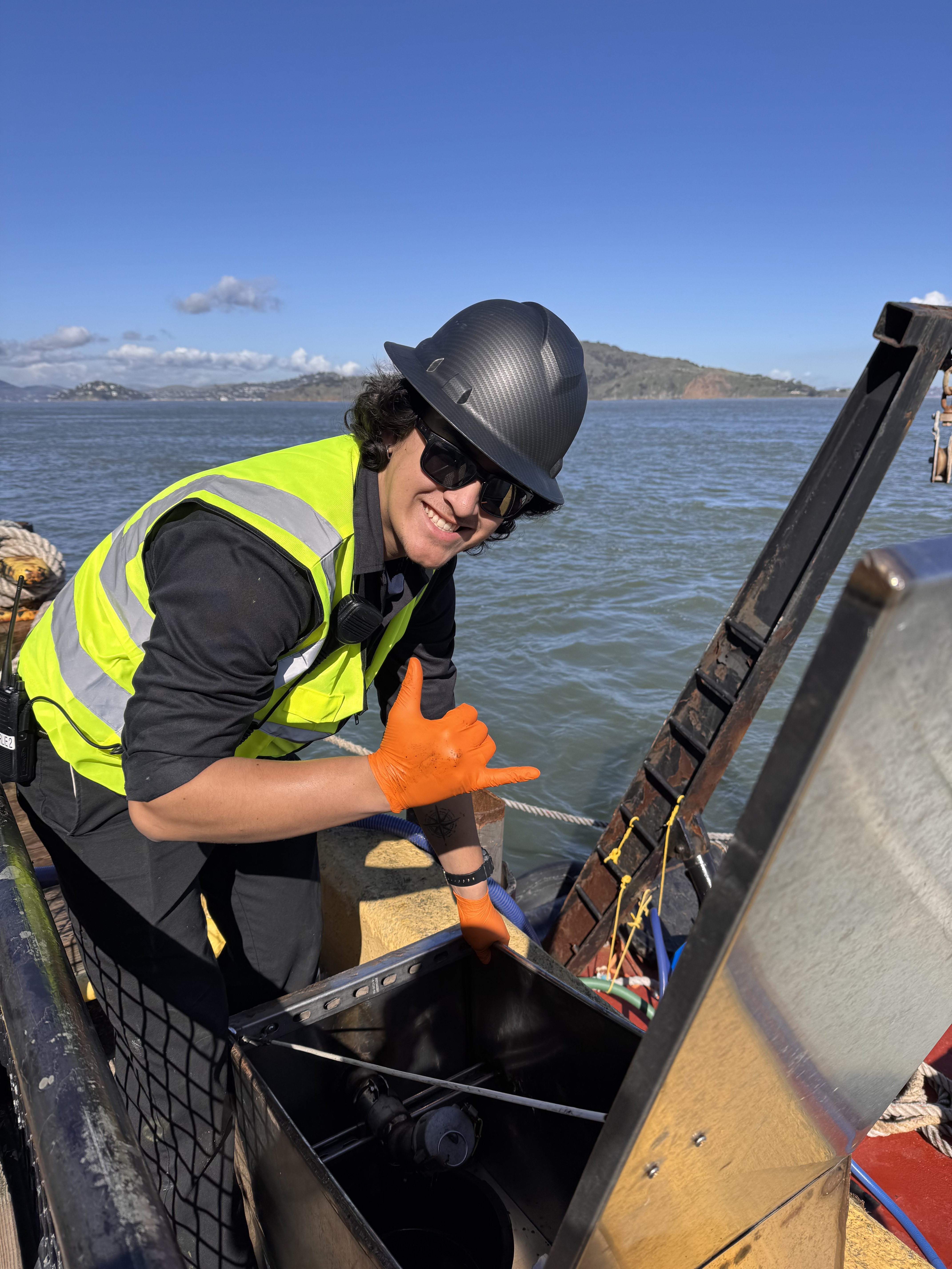 Land & Sea crew member at work